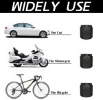 Tire valve cap with Mercedes Benz BMW logo