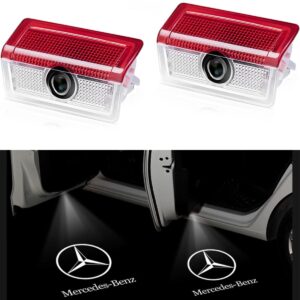 Door Lights Logo Projector for most Mercedes Benz car.High Bright,Not Fade. - Original Logo