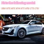 2pcs LED Door Light Logo Projector for Cadillac SRX XTS ATS XT4 XT5 XT6 CT5 CT6 Welcome Ambient Light
