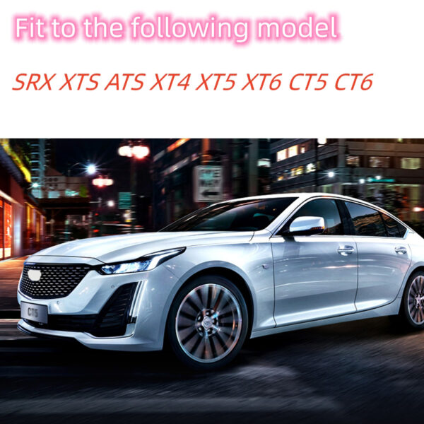 2pcs LED Door Light Logo Projector for Cadillac SRX XTS ATS XT4 XT5 XT6 CT5 CT6 Welcome Ambient Light