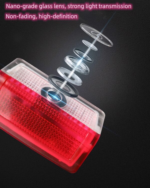 Door Lights Logo Projector for most Mercedes Benz car.High Bright,Not Fade.