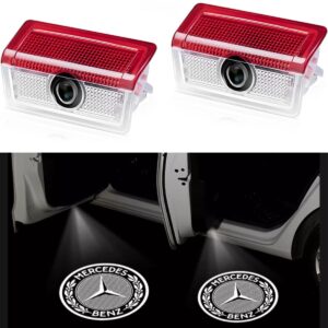 Door Lights Logo Projector for most Mercedes Benz car.High Bright,Not Fade. - Wheat Logo