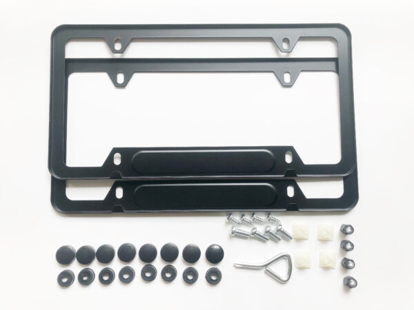 2PC License plate frame holder with Mercedes Benz Logo for U.S Standard car license plate