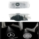 Door Light Logo Projector for Mercedes Benz Car 2010-2018 CLA250,CLA45 AMG CLS550,CLS 63 AMG,CLS400 2010-2016  E350 E550 E400 E63 2016-2022 C300 C43 C63 Coupe/Cabriolet