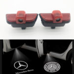 Door light logo projectors for Mercedes Benz 2008-2013 C180 C200 C300 C350.Not fit to Coupe or Convertible 2 doors