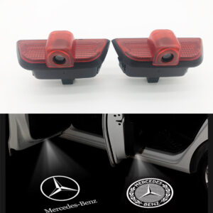 Door light logo projectors for Mercedes Benz 2008-2013 C180 C200 C300 C350.Not fit to Coupe or Convertible 2 doors