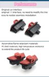 Door light logo projectors for Mercedes Benz 2008-2013 C180 C200 C300 C350.Not fit to Coupe or Convertible 2 doors