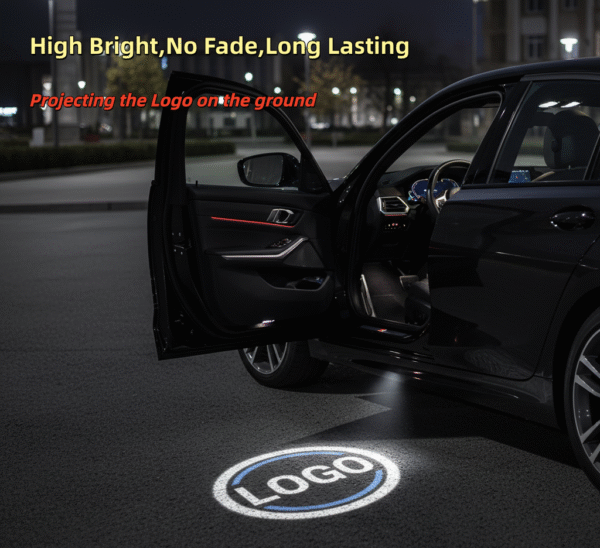 Door Light Logo Projector for Mercedes Benz Car 2010-2018 CLA250,CLA45 AMG CLS550,CLS 63 AMG,CLS400 2010-2016  E350 E550 E400 E63 2016-2022 C300 C43 C63 Coupe/Cabriolet