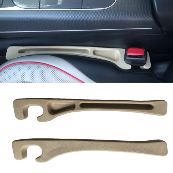 Car Seat Gap Filler Storage Organizer Fit Car SUV Truck Fill The Gap Between Seat & Console Vehicle Console Side Pockets