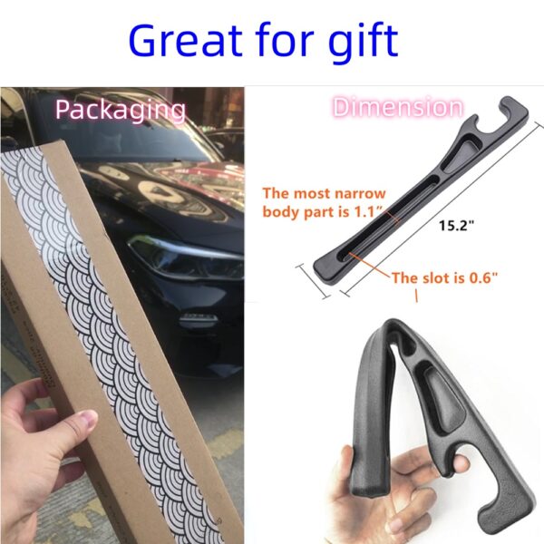 Car Seat Gap Filler Storage Organizer Fit Car SUV Truck Fill The Gap Between Seat & Console Vehicle Console Side Pockets