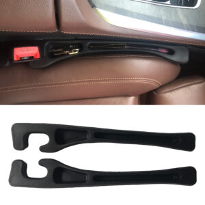 Car Seat Gap Filler Storage Organizer Fit Car SUV Truck Fill The Gap Between Seat & Console Vehicle Console Side Pockets