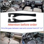 Car Seat Gap Filler Storage Organizer Fit Car SUV Truck Fill The Gap Between Seat & Console Vehicle Console Side Pockets